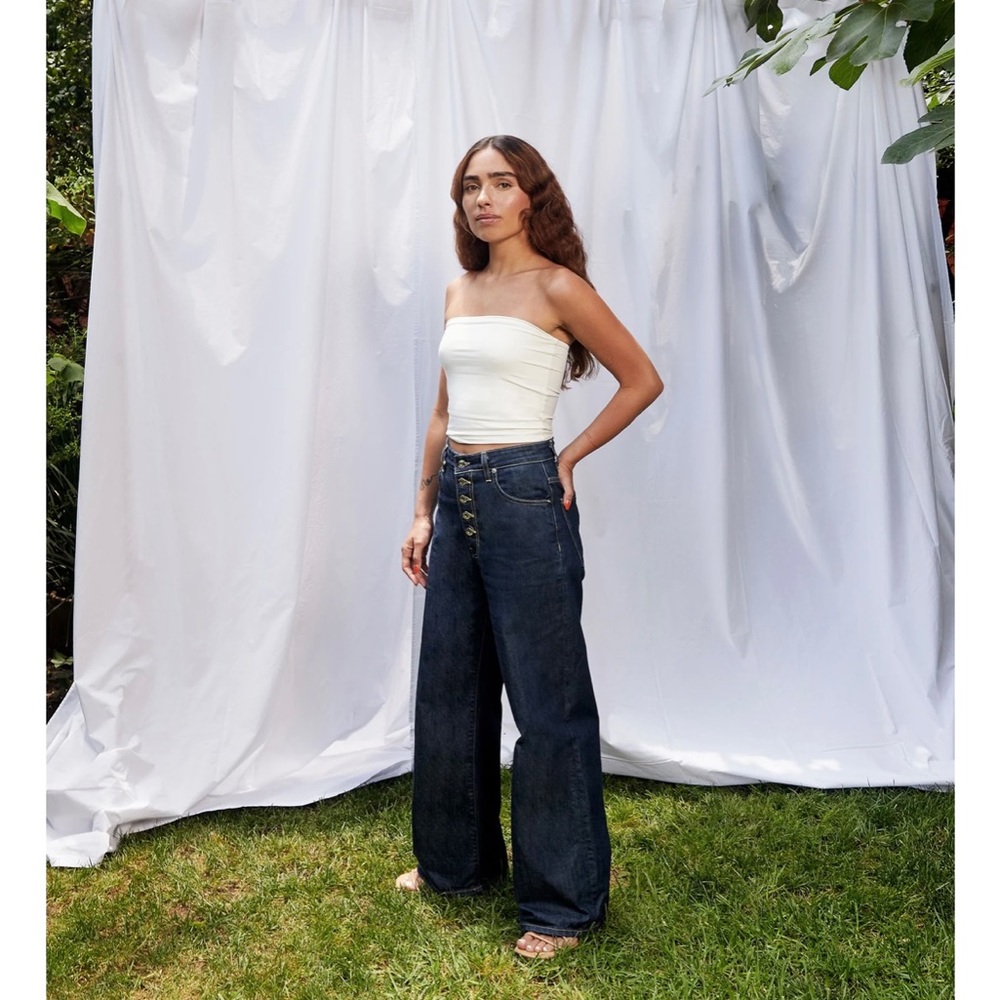 Eve denim Charlotte Culotte Jeans in Raw